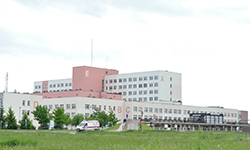 Zdjęcie do wiadomości Trwają prace termodernizacyjne budynku Szpitala Wojewódzkiego w Łomży